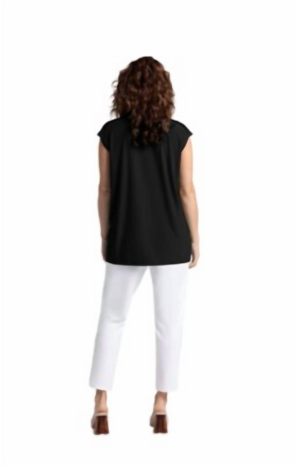 Sympli - Convoy Sleeveless Funnel Top