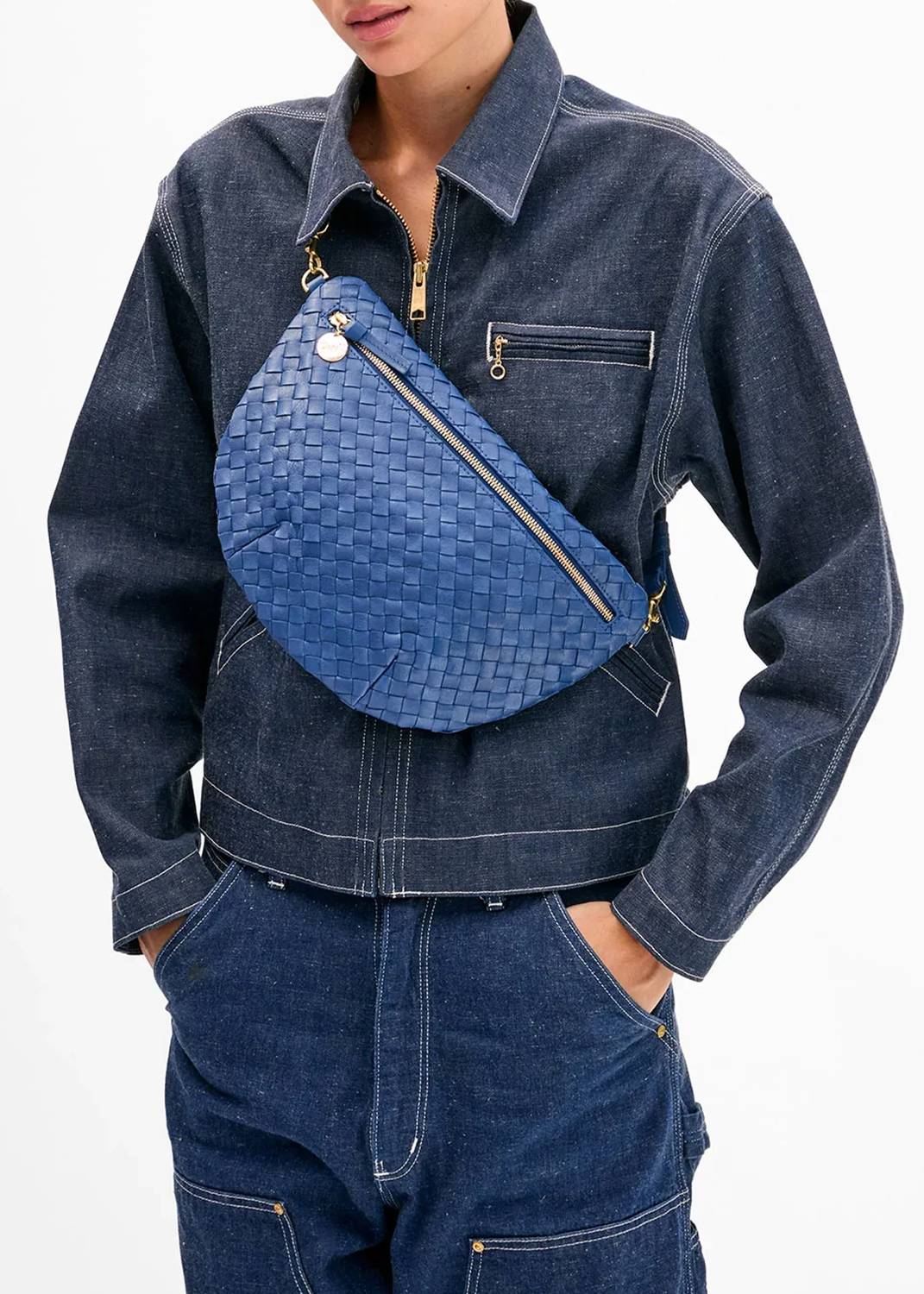 Clare V. - Women's Woven Grande Fanny Belt Bag