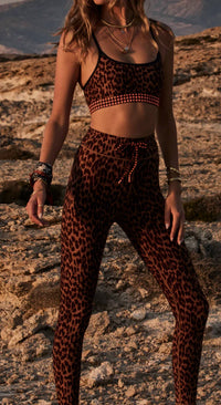 The Upside - Printed Mid Rise Legging
