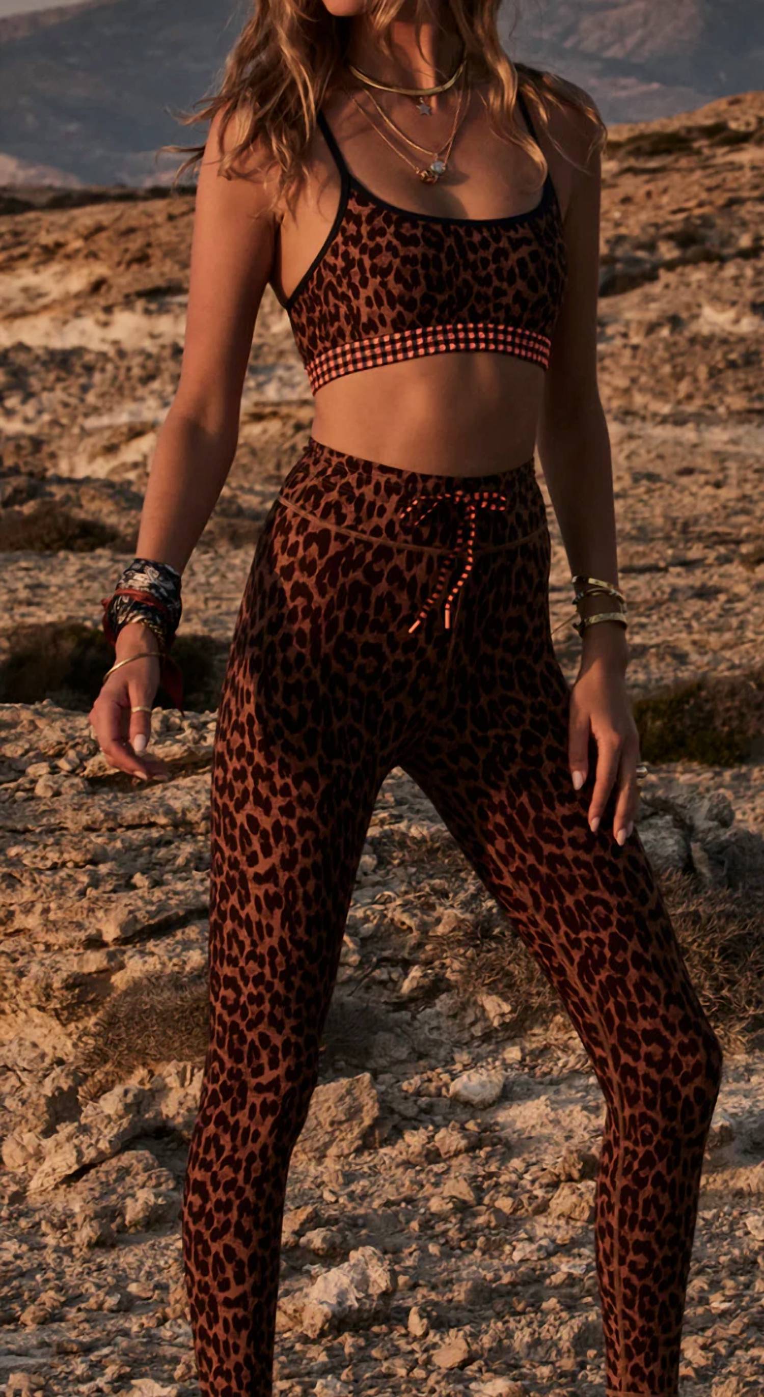 The Upside - Printed Mid Rise Legging