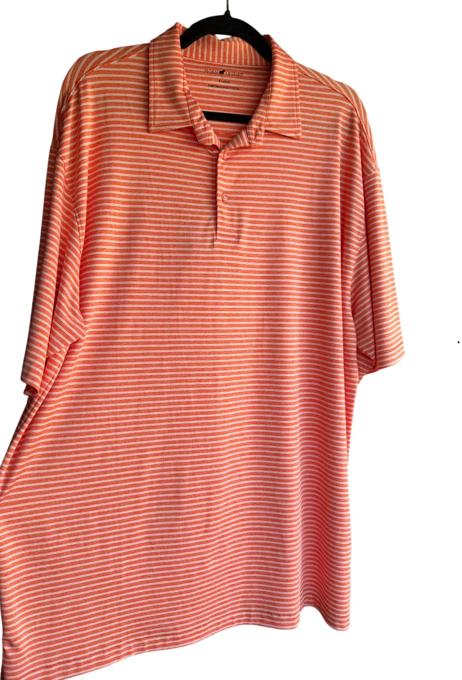 Horn Legend - Men Performance Luxury Polo - Plus