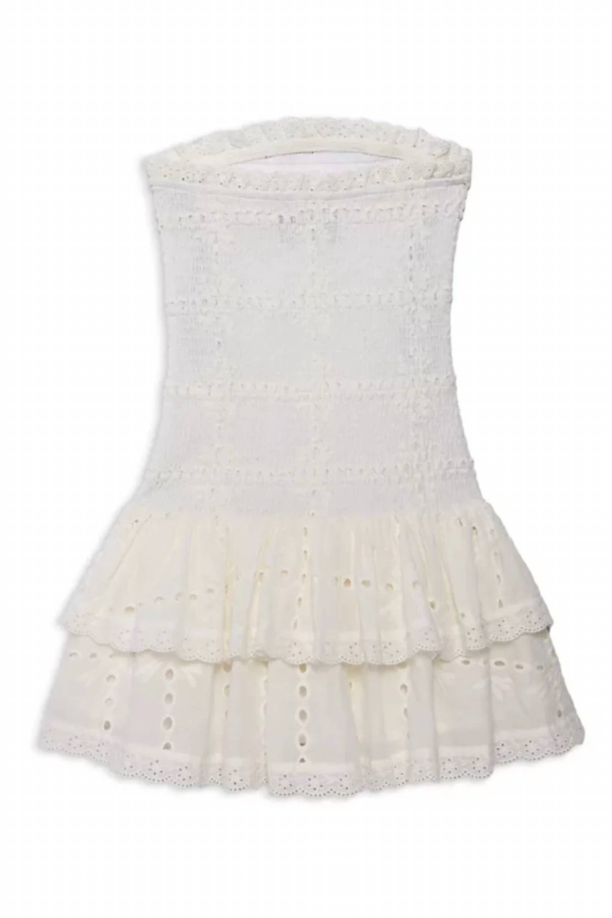 Katie J Nyc - Junior Melina Drop Waist Ruffle Dress