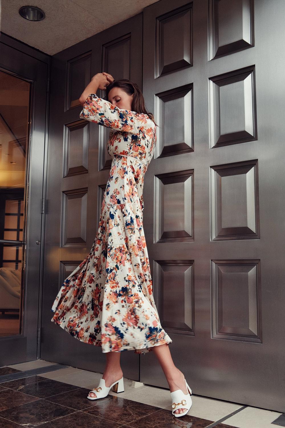 Profile Nyc - Floral Print Dress