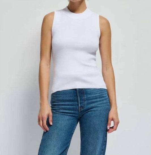 Nation Ltd - Joan Sleeveless Mock Neck Tank Top