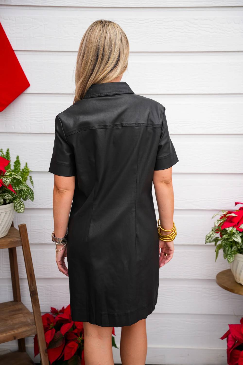 Kut From The Kloth - Tatiana Faux Leather Dress