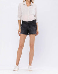 Judy Blue - Mid-rise Cut Off Comfort Waist Short