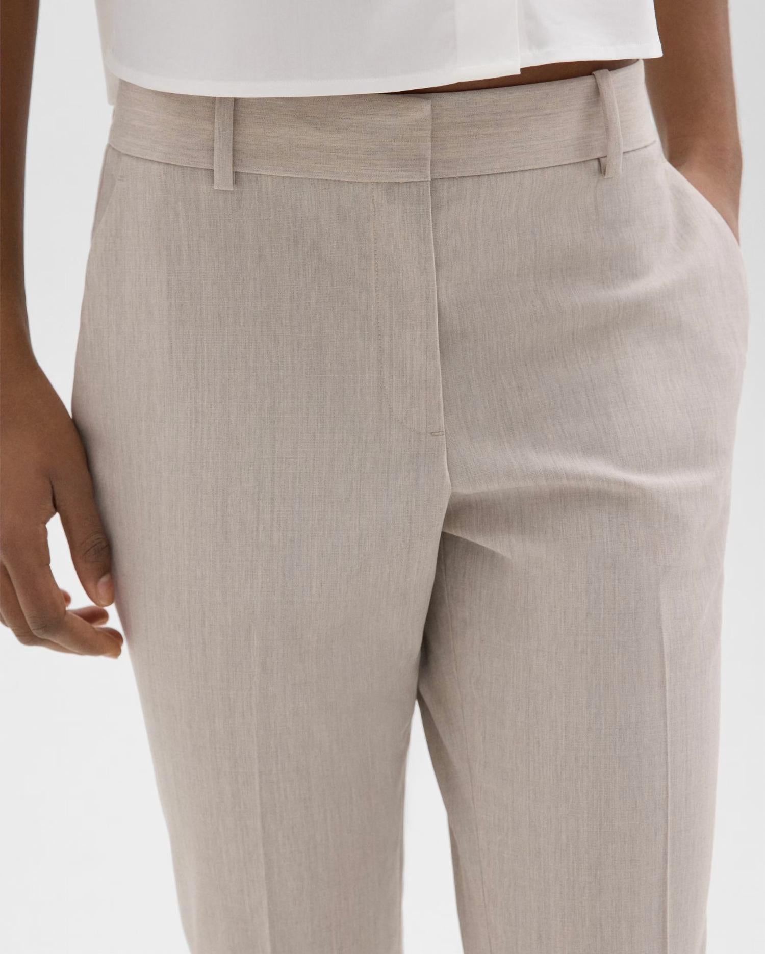 Theory - Treeca Pant in Good Wool