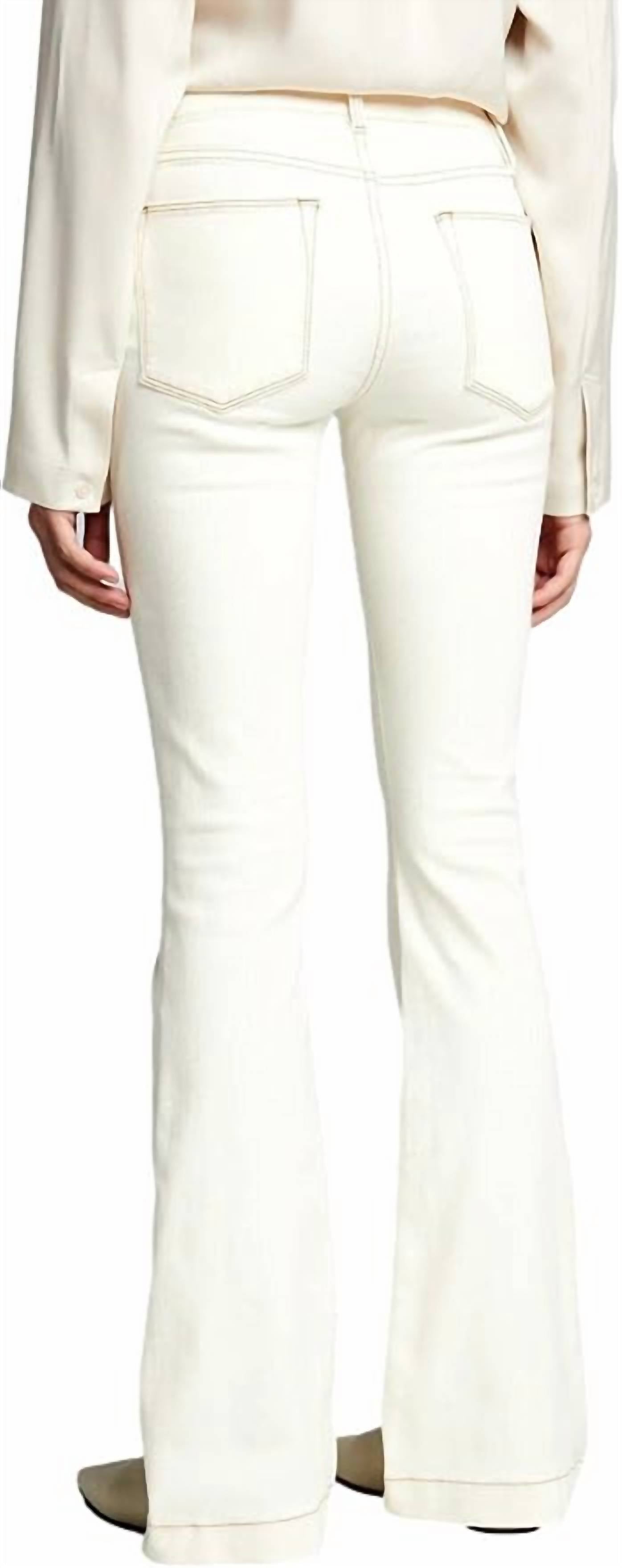 Frame - Le High Flare Welt Pocket Jeans