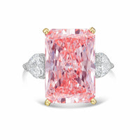 Diana M Jewels - Women's Radiant Lab-Grown Diamond Ring (8.00 Ct) - Elegant Plus