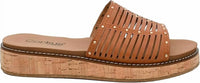 Corkys Footwear Women's At Ease Sandal in cognac - women's sandal