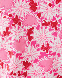 Lilly Pulitzer Upf 50+ Skipper Popover Top in coconut dear heart 1 - women's top - view 6