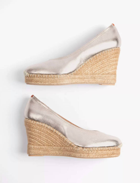 Penelope Chilvers - Women's Scoop Leather Espadrille