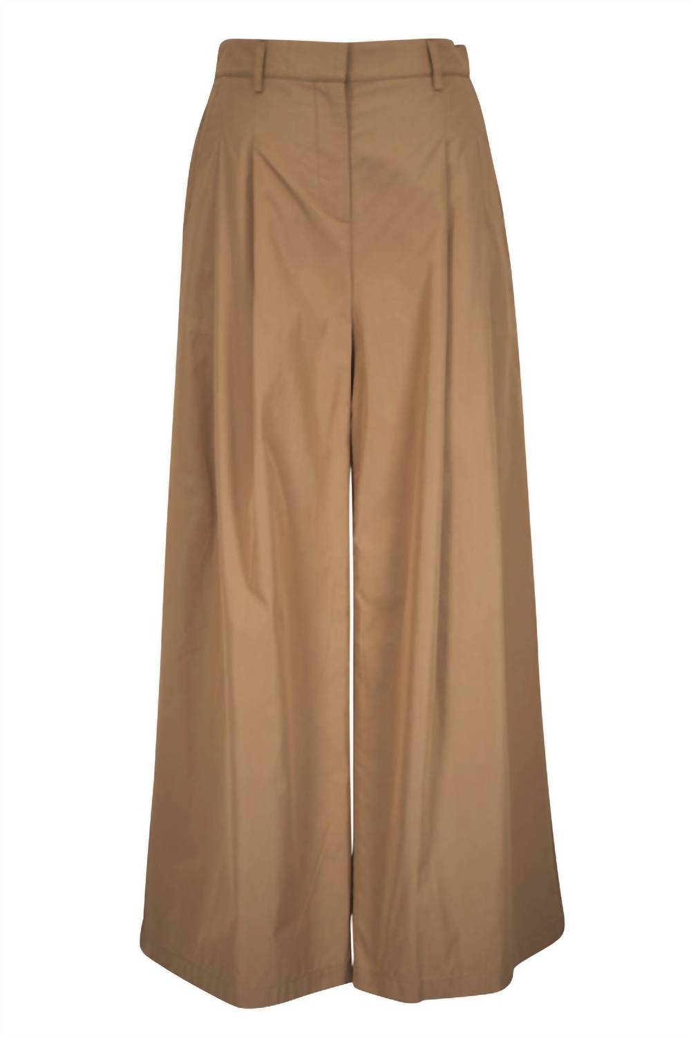 TWP Demie Wide Leg Pant in cartouche - women's pants - detail view