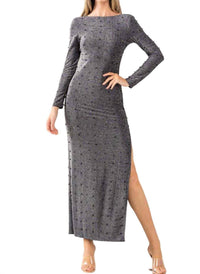 Better Be - Sight To See High Neck Maxi Dress