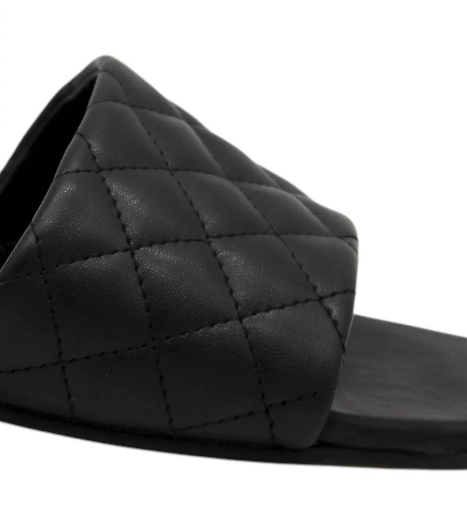 Exe Women's Maggiore Flat Sandal in black - women's sandal - alternate view