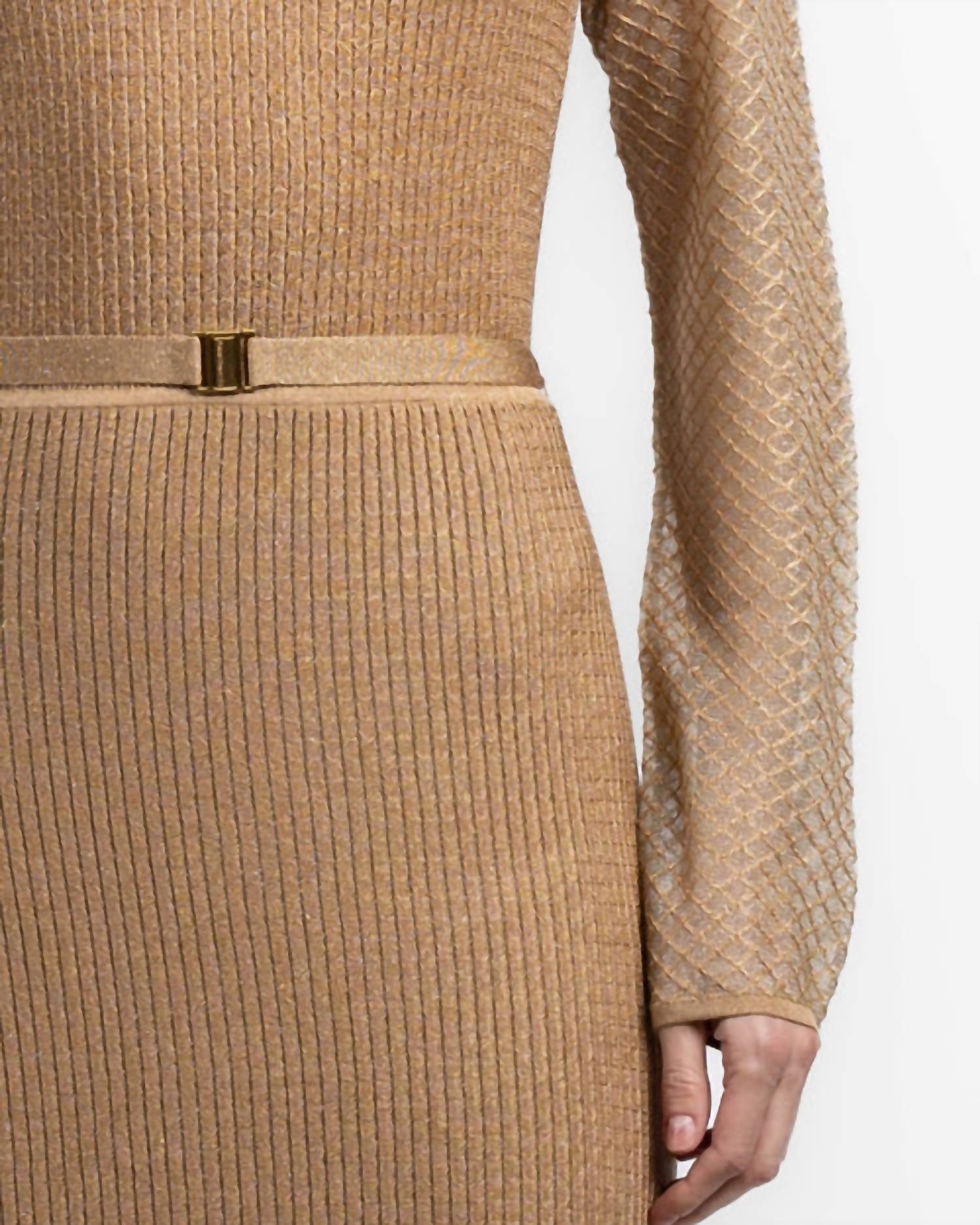 Zimmermann - Hypnotic Metallic Midi Dress