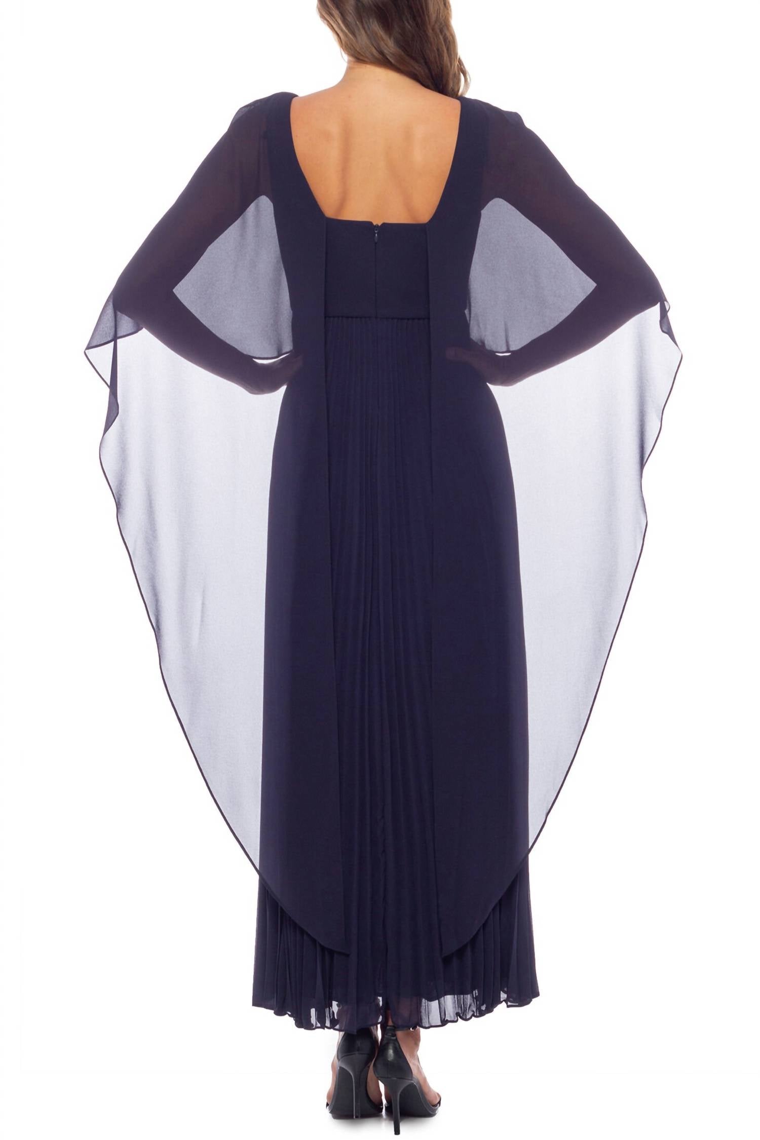 Oleg Cassini - Women's Bateau Maxi Dress