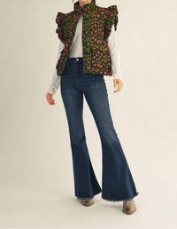 Jodifl - The Wild Ruffle Puffer Vest