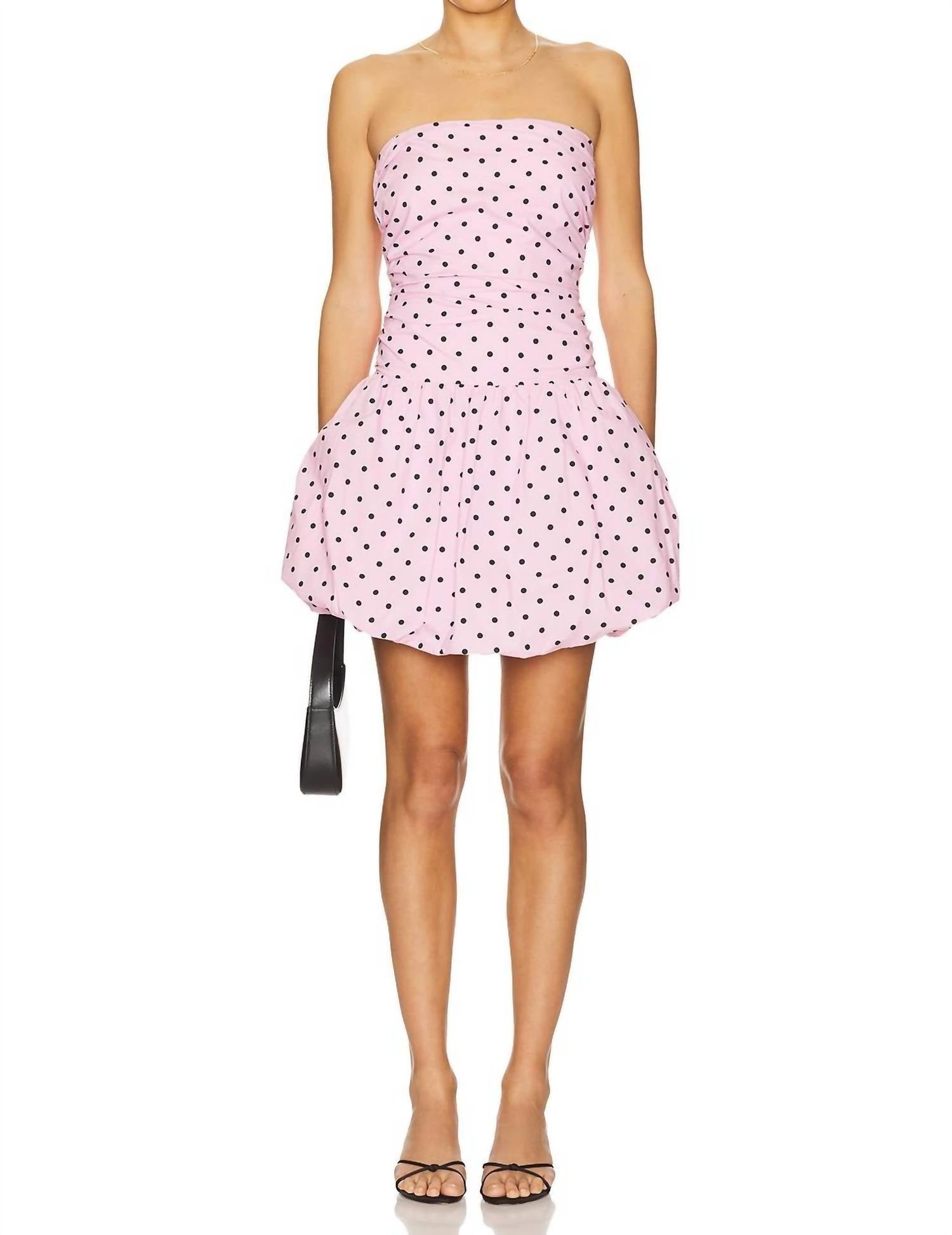 STEVE MADDEN Gigi Dress in pink tulle - women's dress