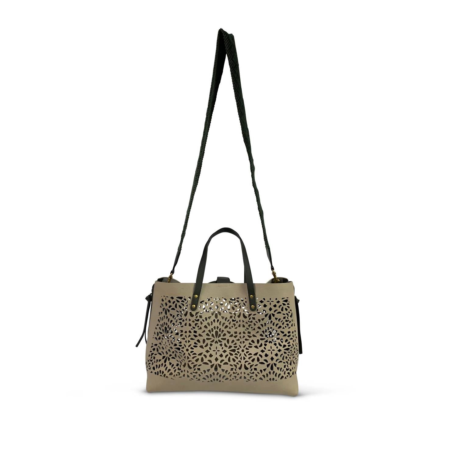 Kempton & Co. - Cutout Leather Kingsbridge Tote