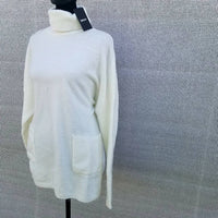 Dkny - Turtleneck Acrylic Blend Oversized Sweater