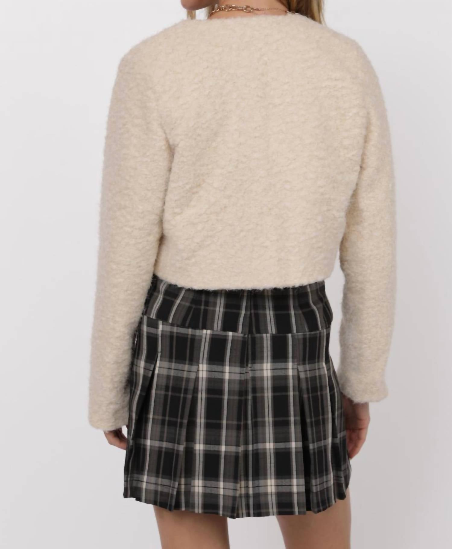 Sage The Label - Power Move Cropped Jacket