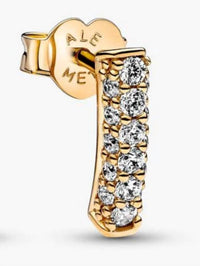 Pandora - Women's Crystal Bar Earrings