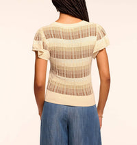 Ramy Brook - Rebecca Knit Flutter Sleeve Top
