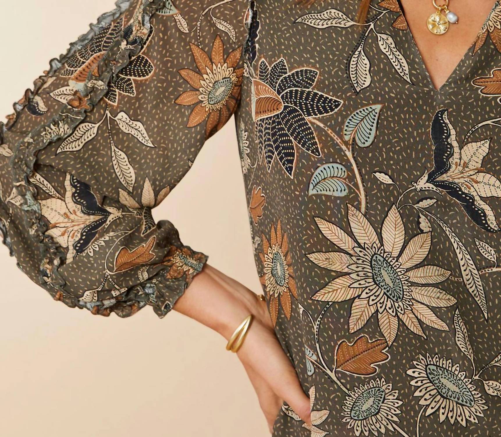 Spartina 449 - Willenna Ruffle Blouse