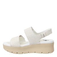 OTBT Women's Montane Platform Sandals in raffia - women's sandal - detail view