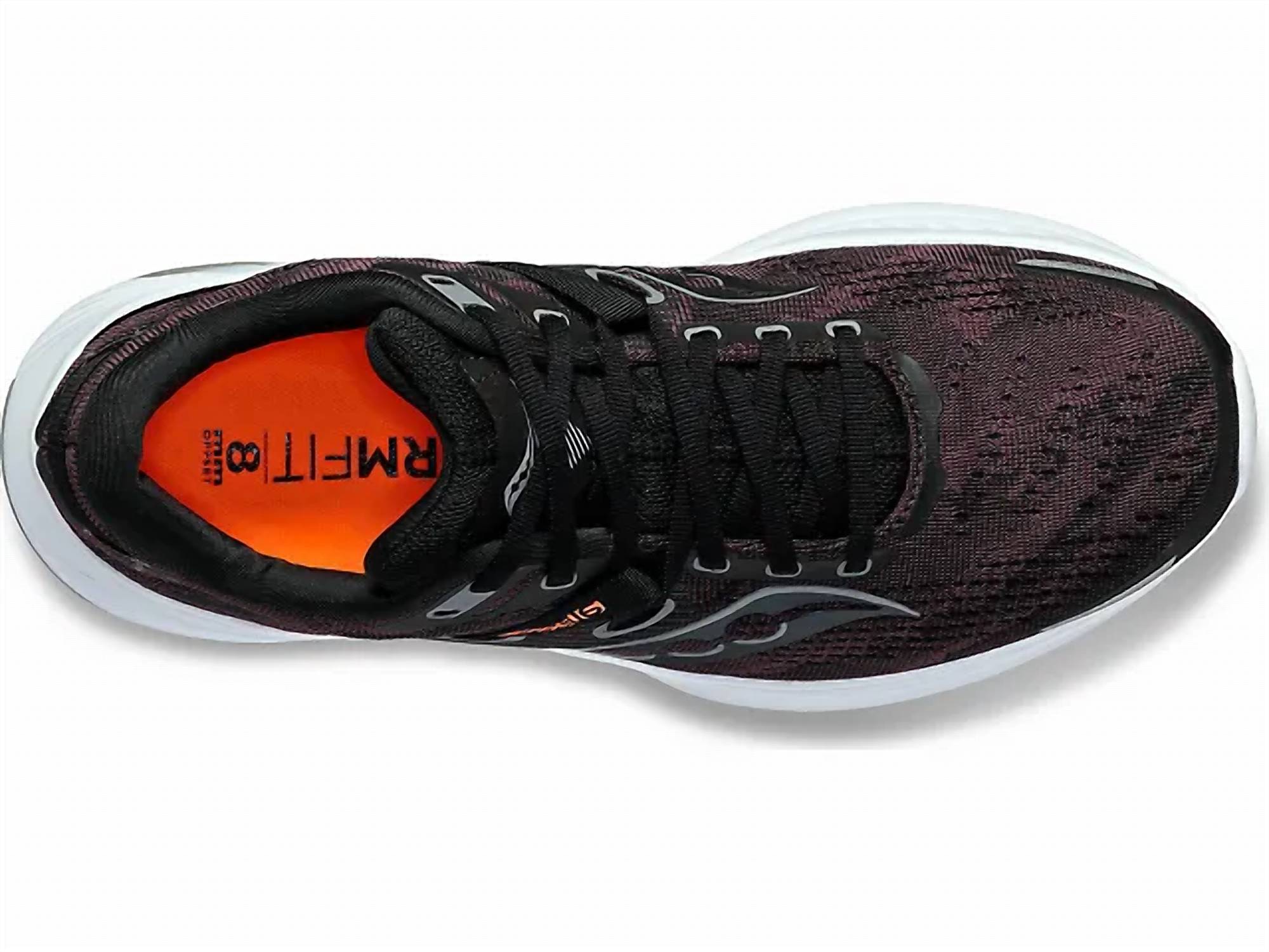 SAUCONY Men's Guide 16 Running Shoes in black white - men's shoe - view 4