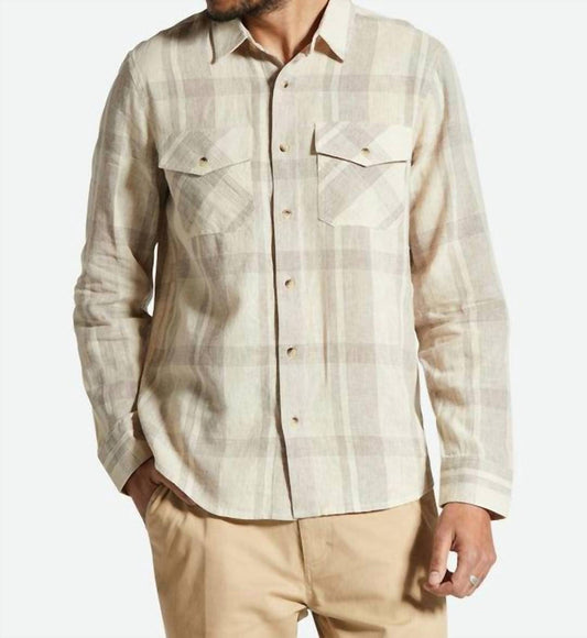 Brixton - Memphis Linen Blend Shirt