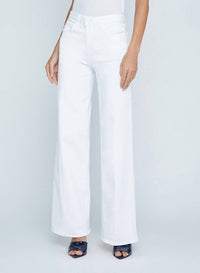 L'Agence - Women's Alicent High Rise Sneaker Wide Leg Pant