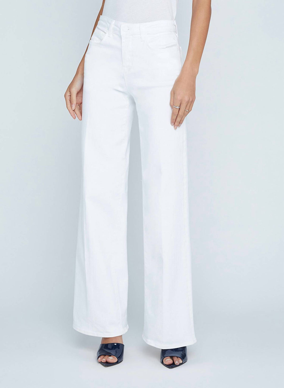 L'Agence - Women's Alicent High Rise Sneaker Wide Leg Pant