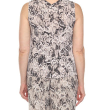 Joseph Ribkoff - Snakeskin Print Sleeveless Top