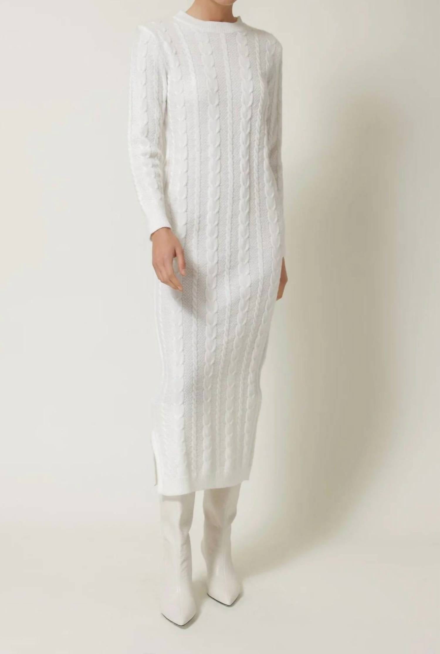 Line And Dot - Jordan Maxi Sweater Dress