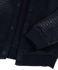 Armani - Boys Logo Print Button Up Hoodie