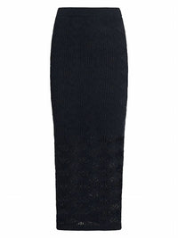 Favorite Daughter Courtside Midi Skirt in navy - women's skirt - view 4