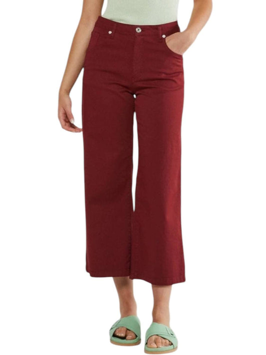 Ottod'Ame - Cotton Flare Trousers