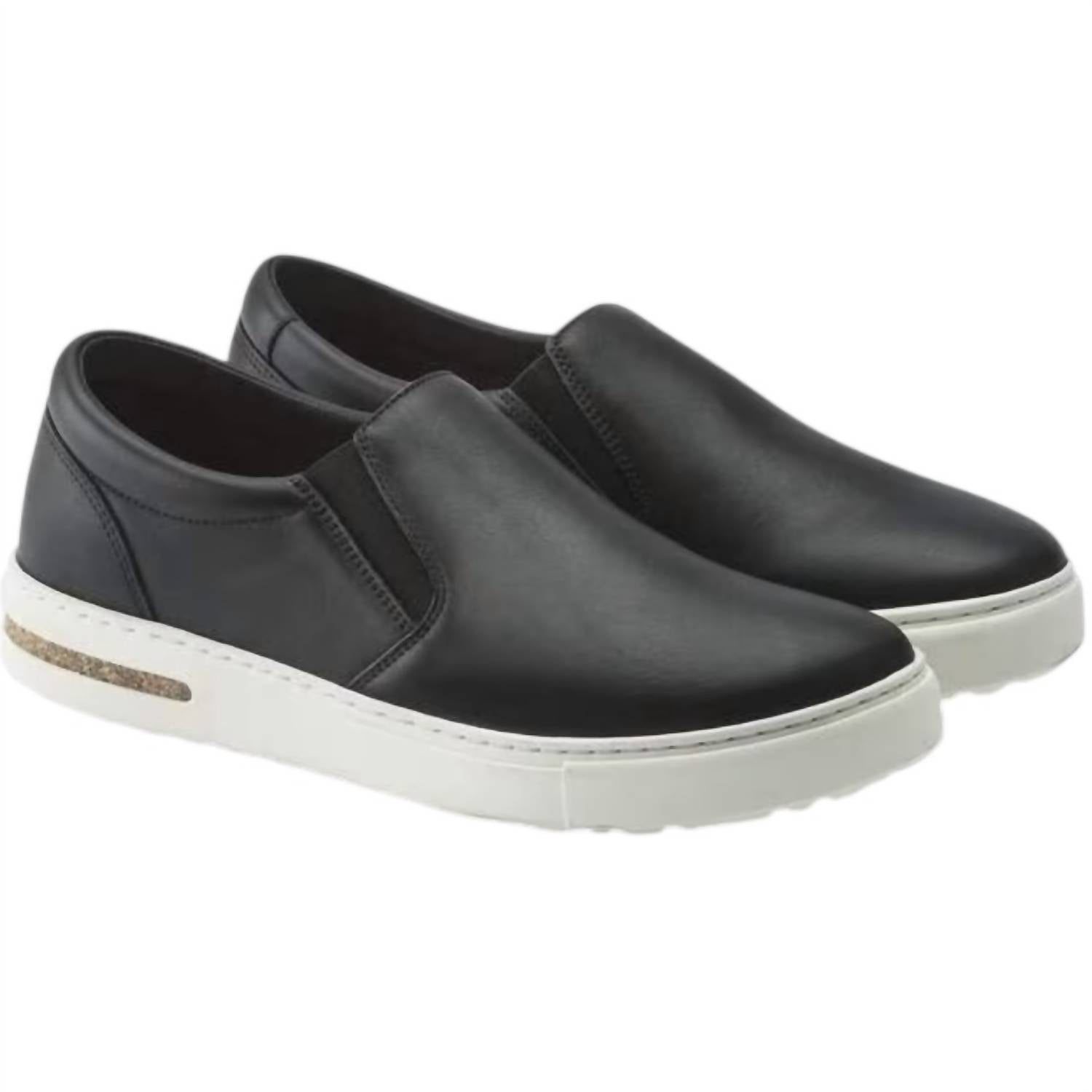 BIRKENSTOCK Women's Oswego Slip-on Shoes in black - women's flats - alternate view
