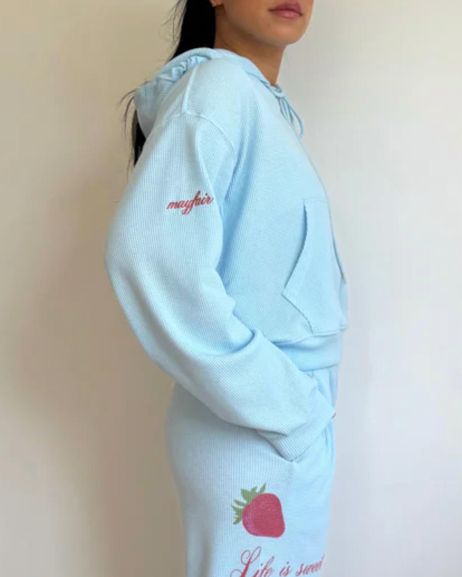 The Mayfair Group - Life Is Sweet Waffle Hoodie