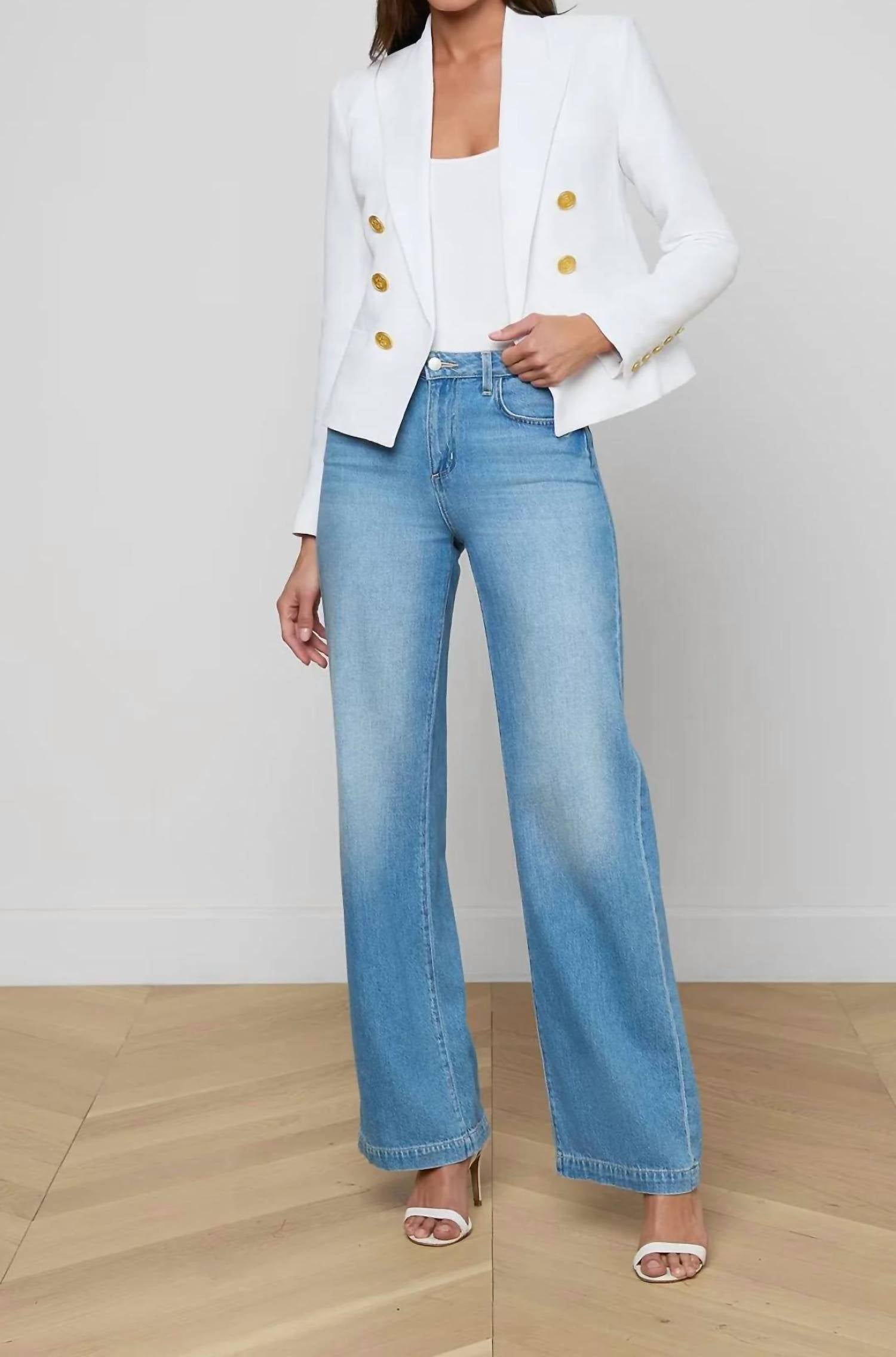 L'Agence - Brooke Open Front Blazer