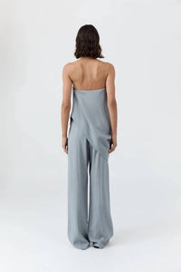 St. Agni - Strapless Asymmetric Drape Top