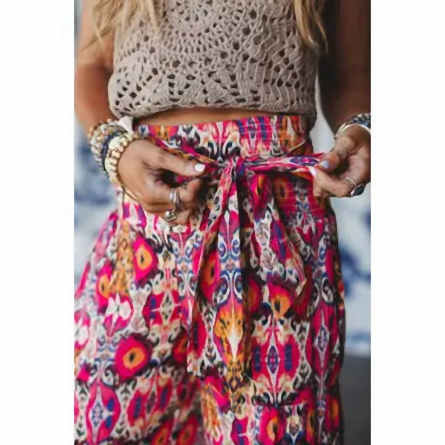 Three Bird Nest - Secret Admirer Printed Pants