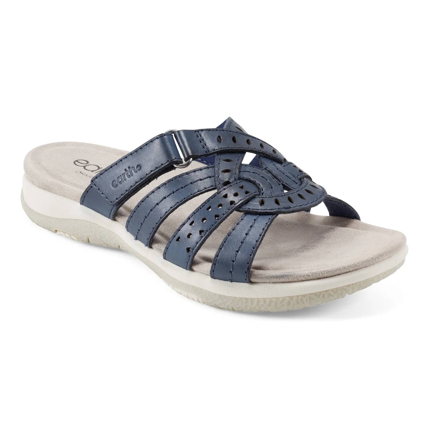 Earth - Women's Sassoni Strappy Casual Slip-on Flat Sandals