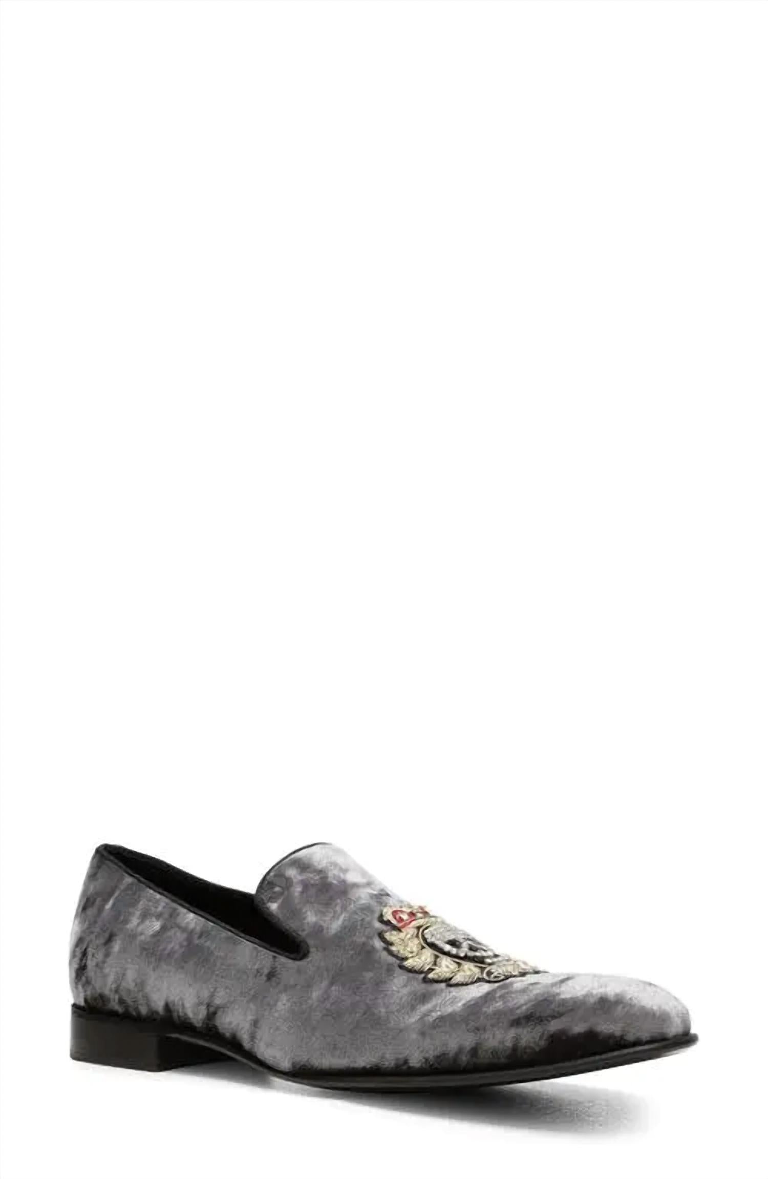 Donald Pliner - Men's Spencer Velvet Rhinestone Driver