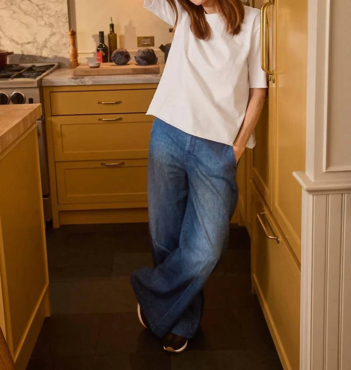 Frank & Eileen - West Village Nyc Wide Leg Trouser