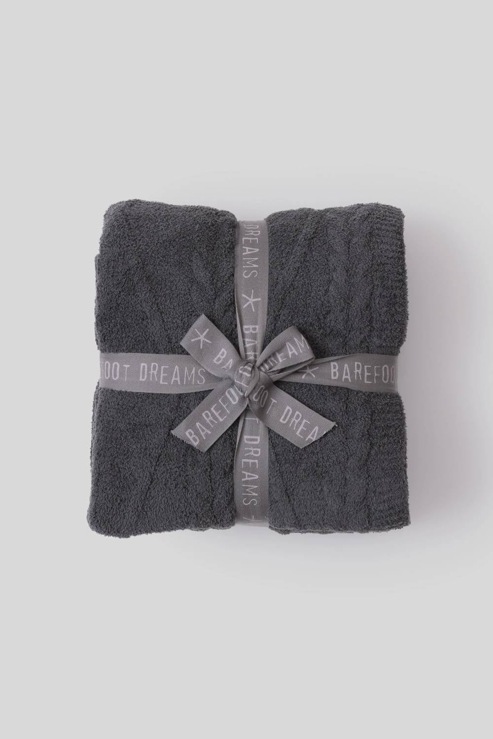 Barefoot Dreams - Cozychic Fisherman Cable Throw