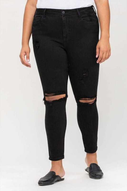 Cello - High Rise Distressed Skinny Jean