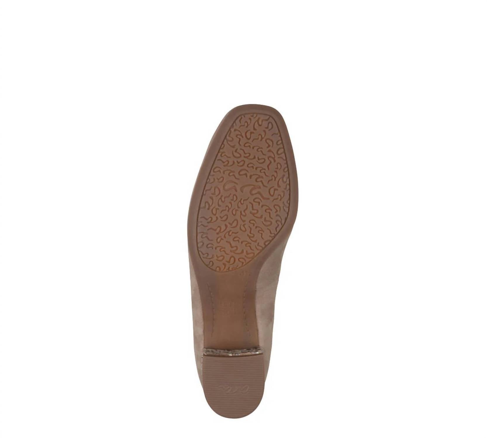 Ara Women's Gabrielle Block Heel Pump in sand camel - women's heels - view 5